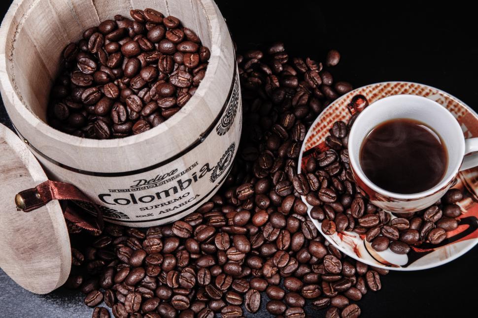 Free Image of Coffee beans 
