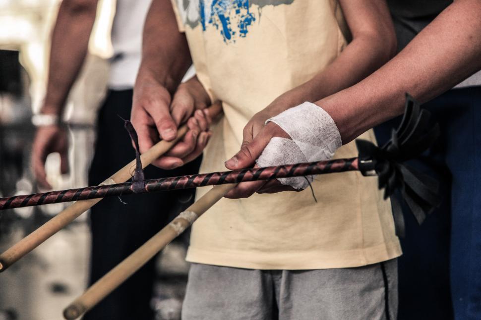 Free Image of Juggling sticks 