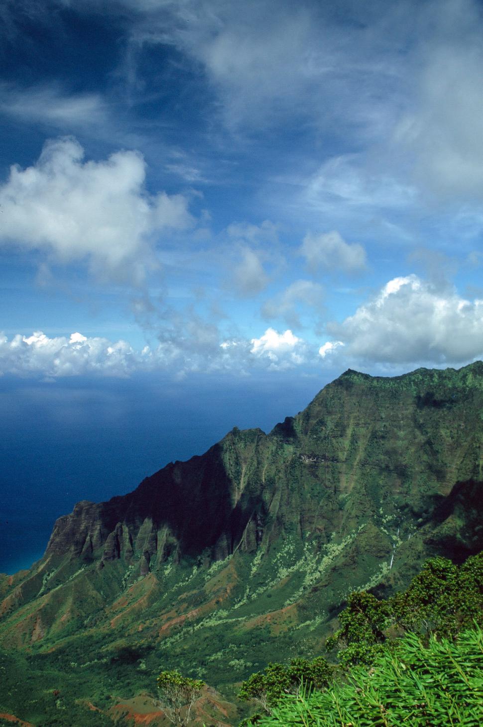 Free Image of Na Pali Cliffs 