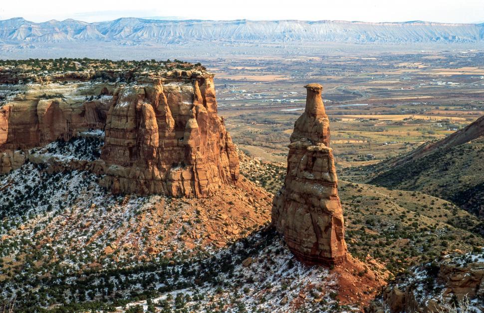 Free Image of Independence Monument and Grand Junction 