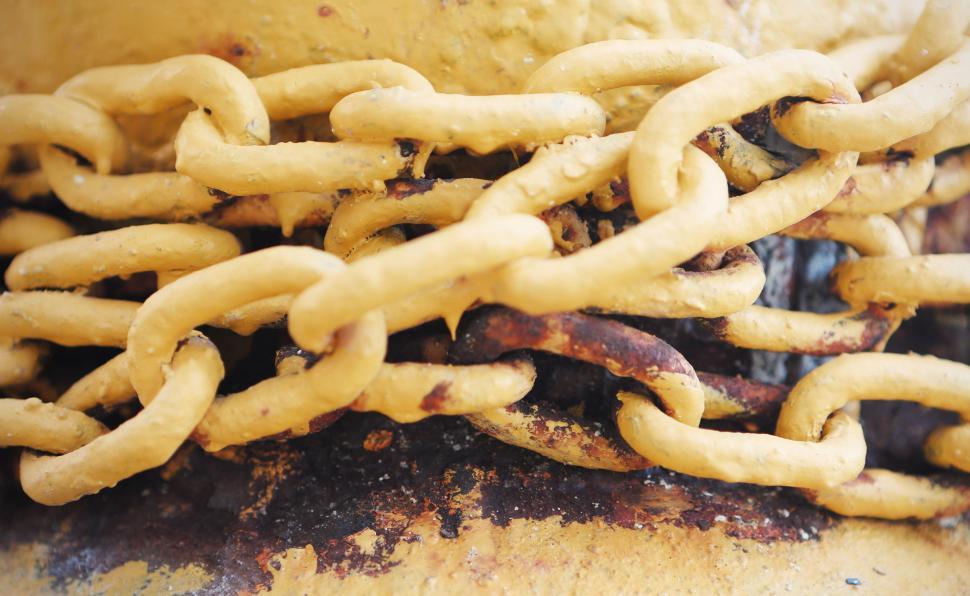 Free Image of Pile of Chains on Table 