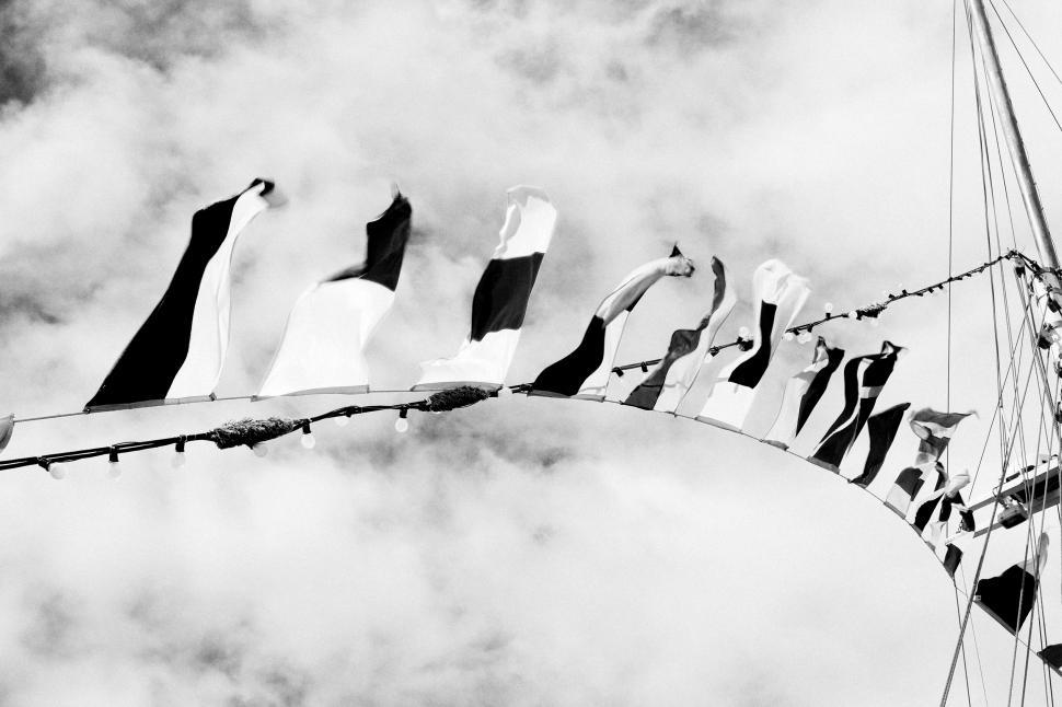 Free Image of Boat Mast on Waterfront 