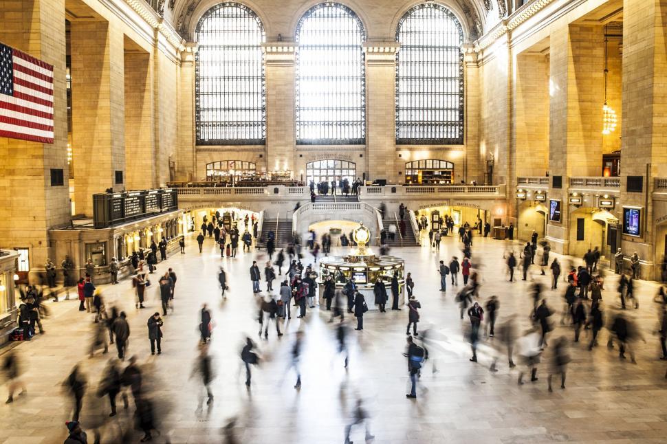 Free Image of Crowded Building Interior With Many Occupants 