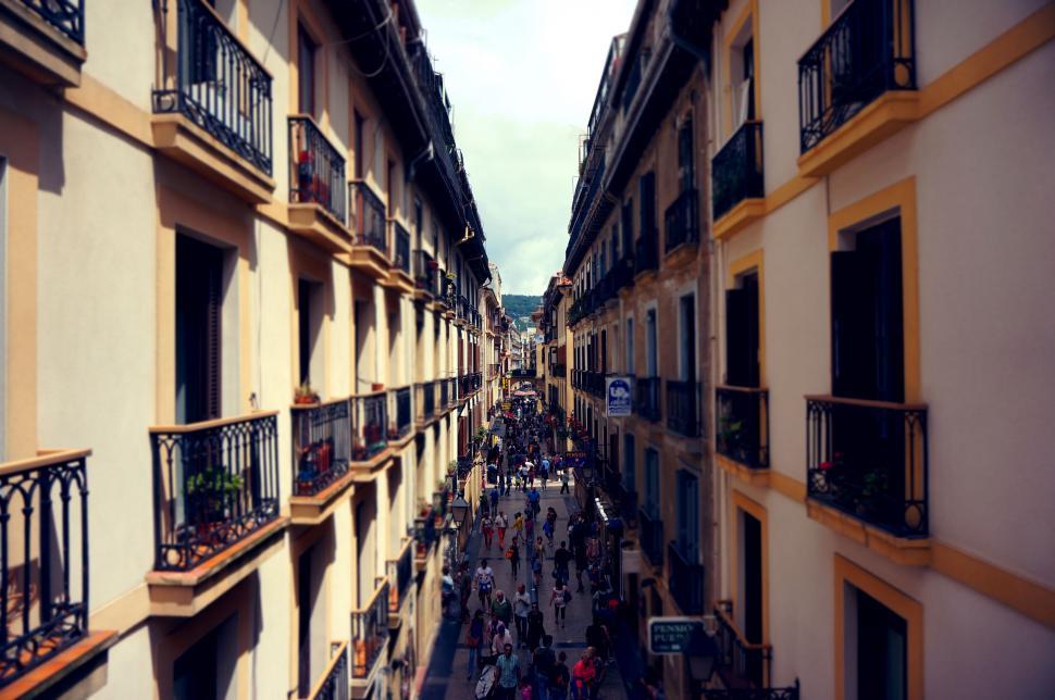 Free Image of Overhead View of a City Street 