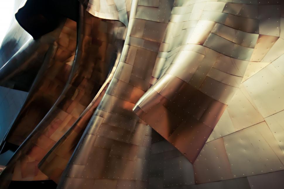 Free Image of Shiny Surface Close-Up View 