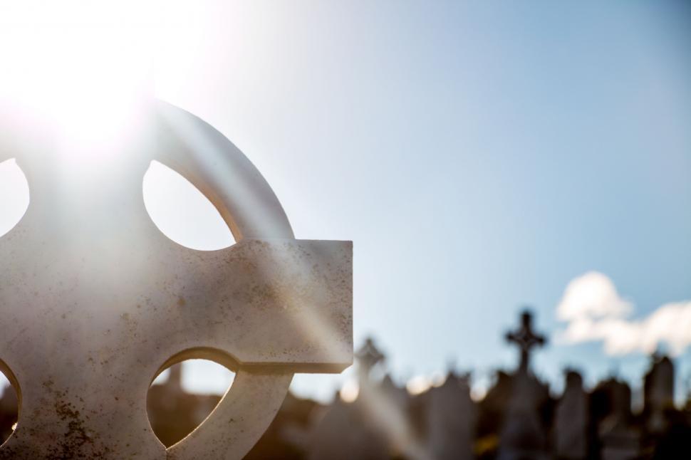 Free Image of Close Up of Metal Object Against Sky Background 