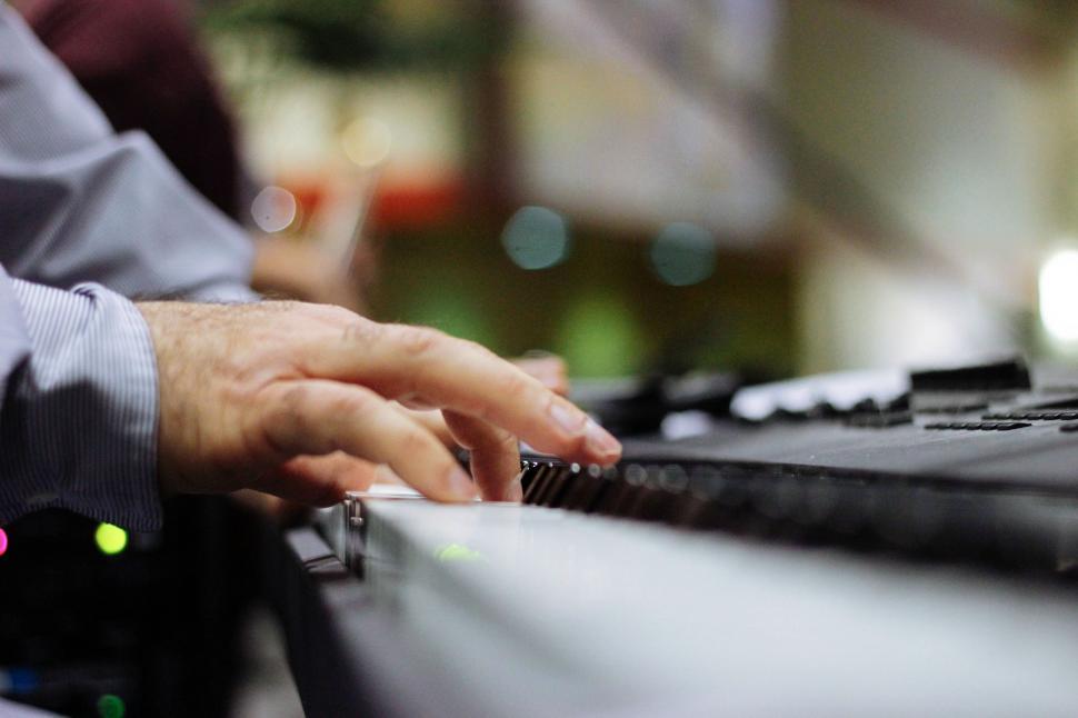 Free Image of Close Up of Person Typing on Keyboard 