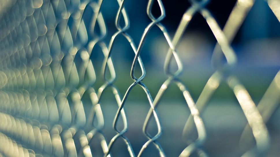Free Image of Close Up of a Chain Link Fence 