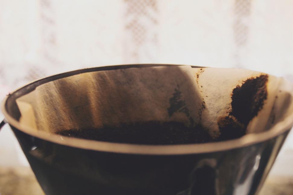 Free Image of Cup With Cake Inside on Table 
