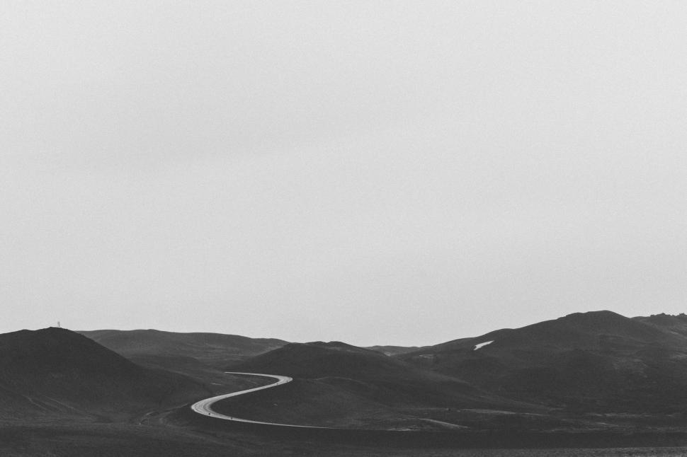 Free Image of Winding Road Through Countryside 
