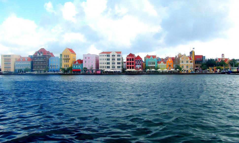 Free Image of City Skyline Seen From the Water 