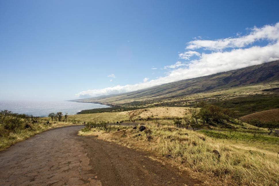 Free Image of Dirt Road Leading to Mountain 