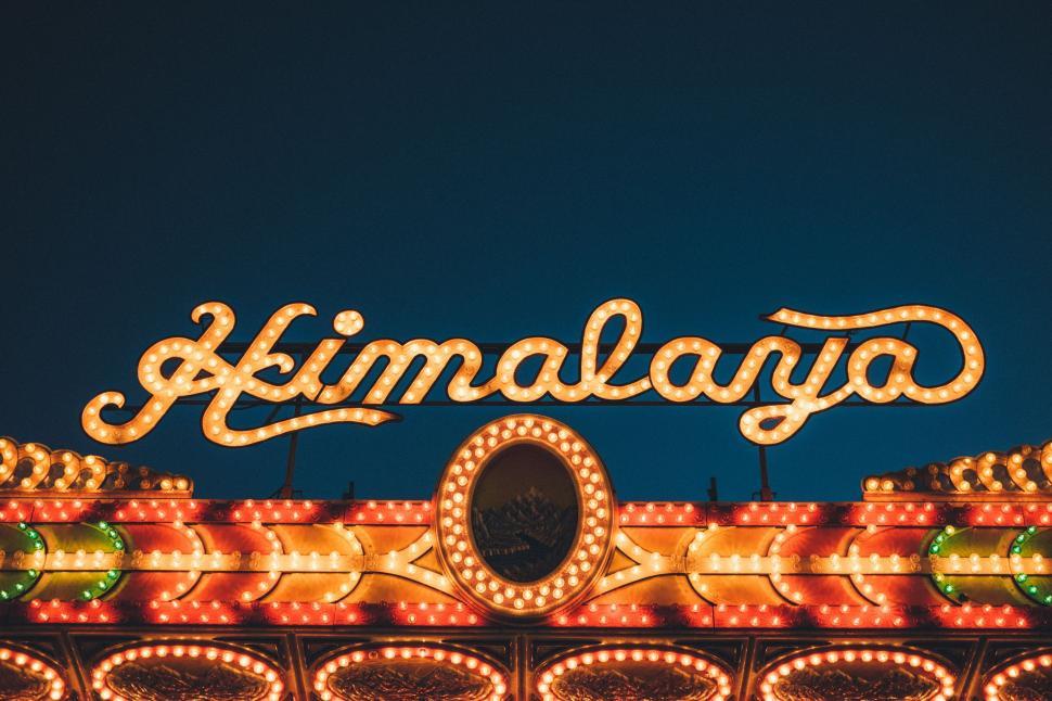 Free Image of Himalaya Sign Mounted on Building 