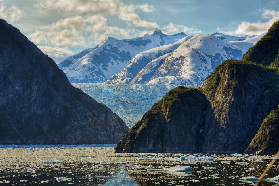 Free Image of Snow-Covered Mountains in Winter 