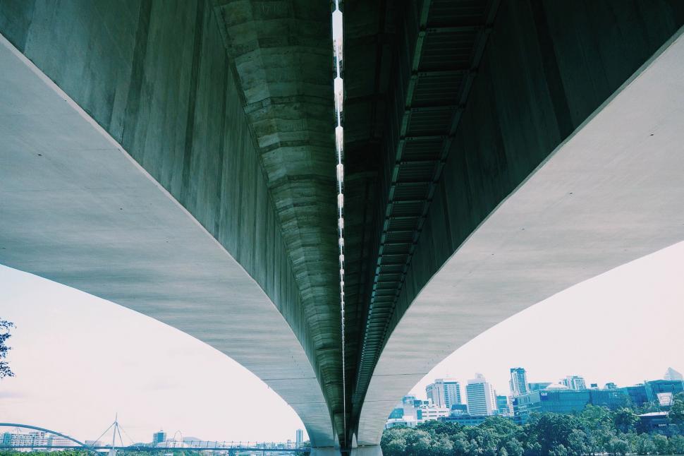 Free Image of Underside of a Bridge 