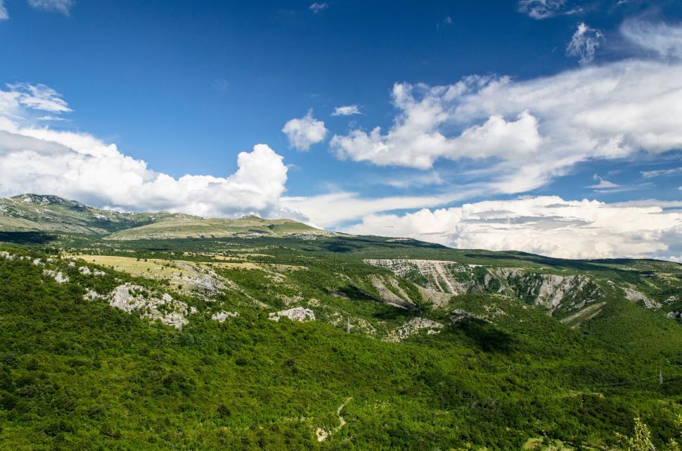 Free Image of Majestic View of Green Valley and Mountains 