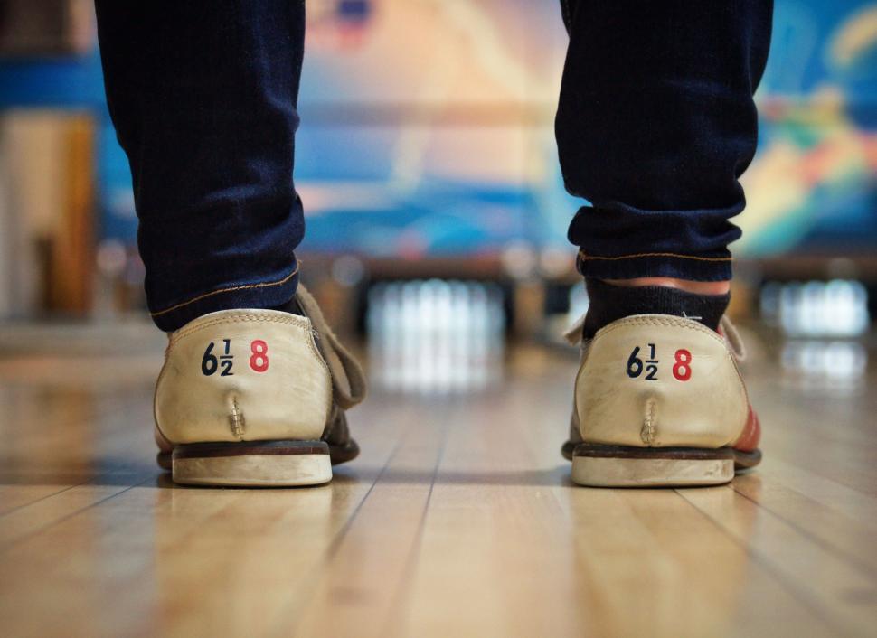 Free Image of Close Up of Persons Feet in Shoes 