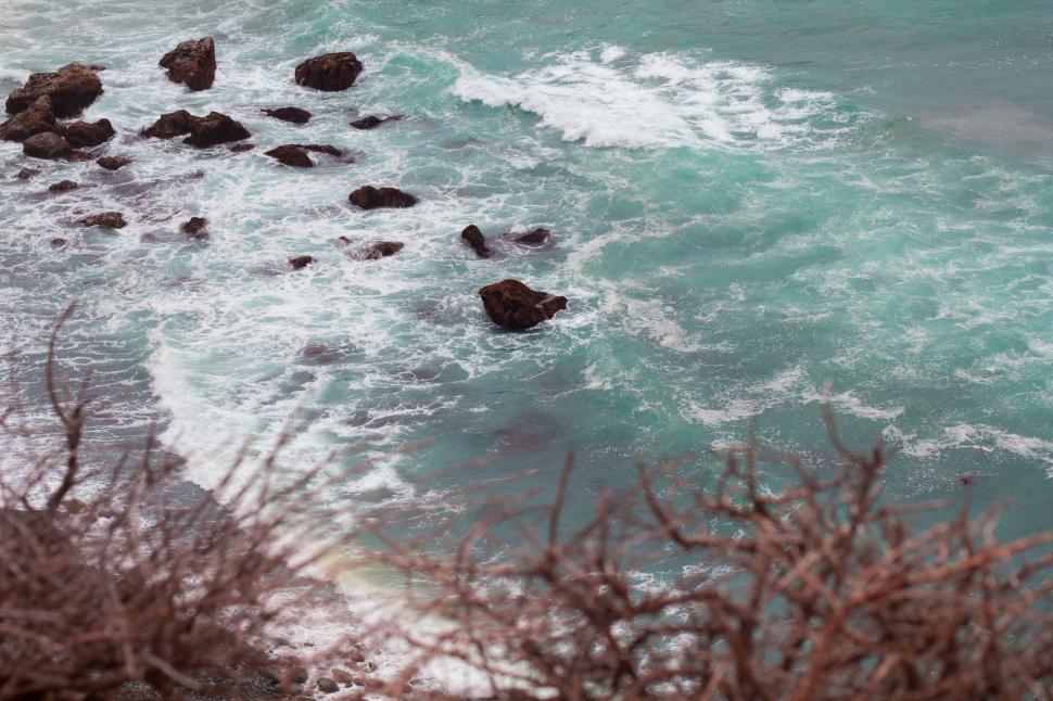 Free Image of Rocky Shoreline by Water Body 
