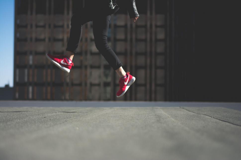 Free Image of Person Jumping on Skateboard 