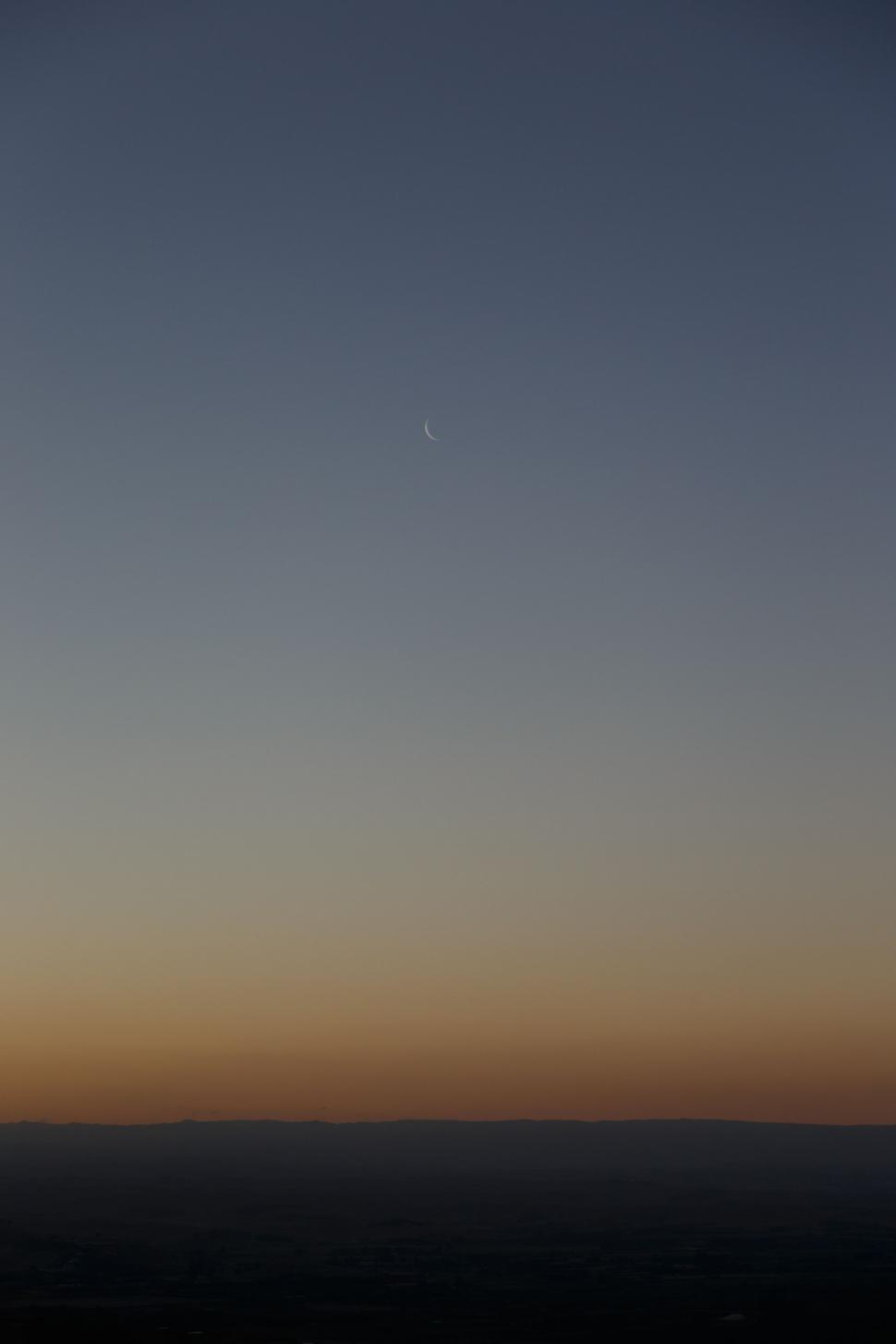Free Image of A Plane Flying in the Sky at Sunset 