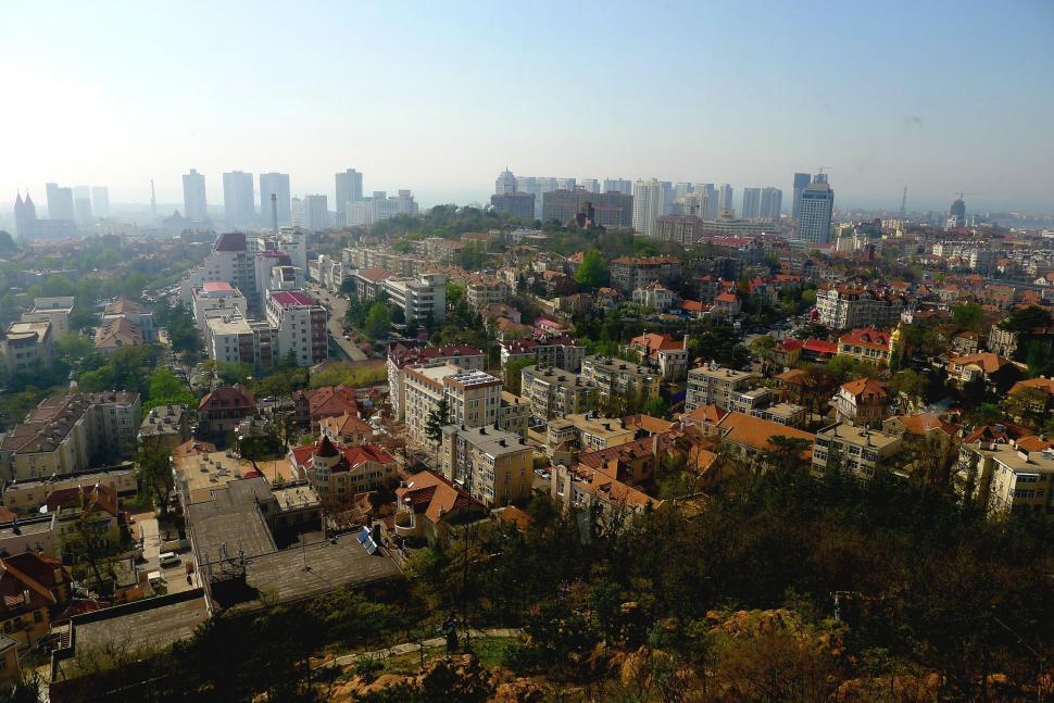 Free Image of Aerial View of City With Tall Buildings 