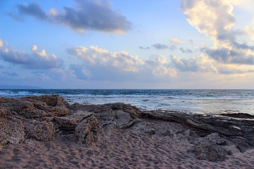 Free Image of Surfboard on Sandy Beach 