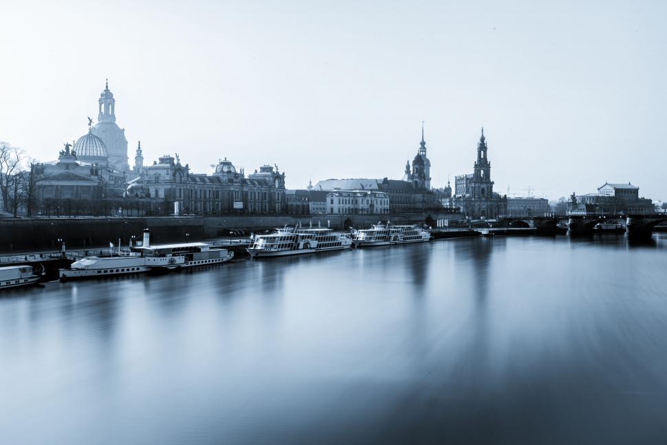 Free Image of Boats Sailing on River 