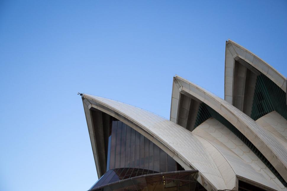 Free Image of Close Up of the Top of a Building 