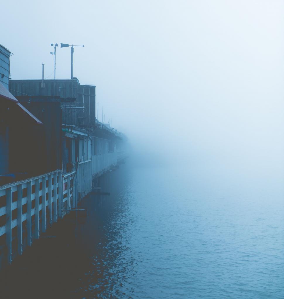 Free Image of Waterfront Building With Clock 