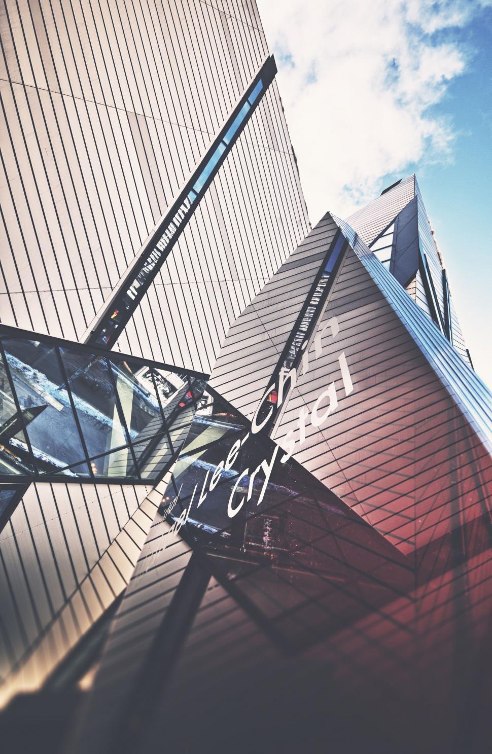 Free Image of Tall Building With Crane 