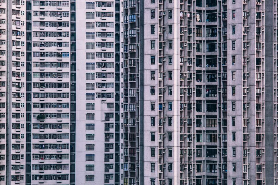 Free Image of Cluster of Tall Buildings in Urban Landscape 