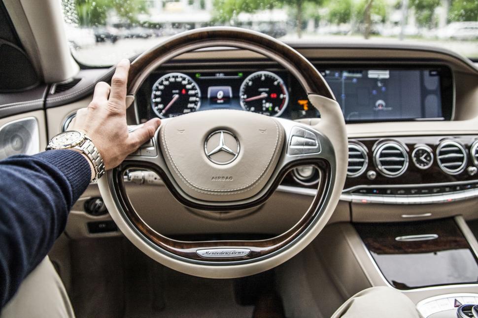 Free Image of Man Driving a Mercedes Benz Benz Benz Benz Benz Benz Benz Benz Benz Benz Benz 