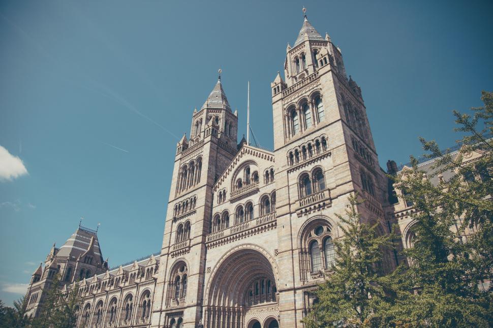 Free Image of Grand Building With Clock Tower 