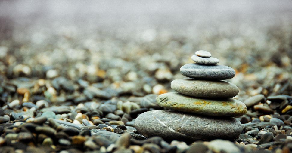 Free Image of Stack of Rocks 