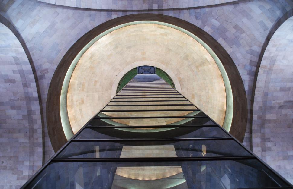 Free Image of Artistic Representation of a Tunnel Under the Sky 