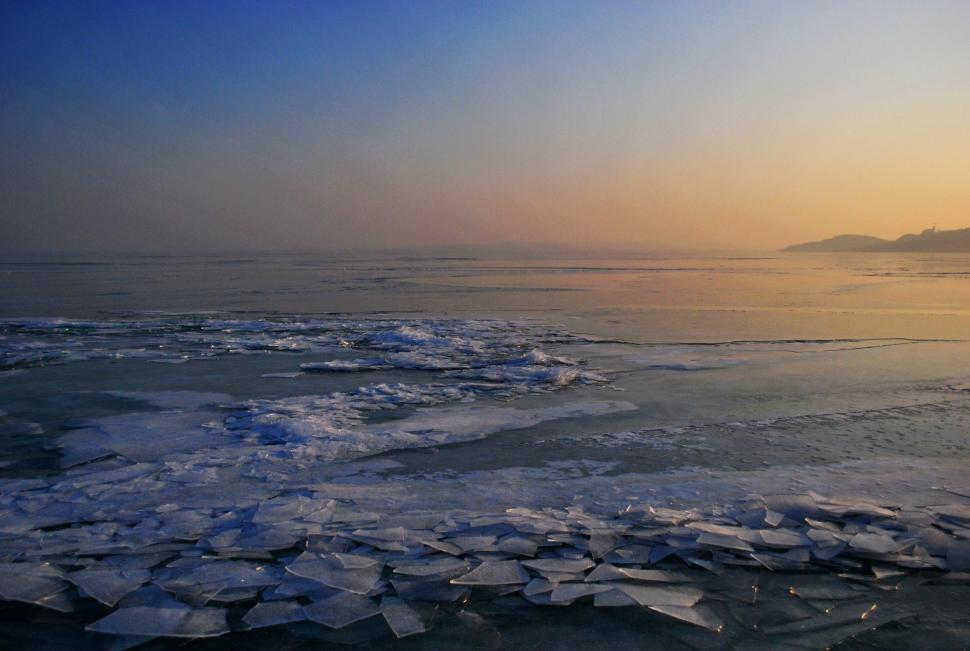 Free Image of Frozen Lake Surface Covered in Ice 