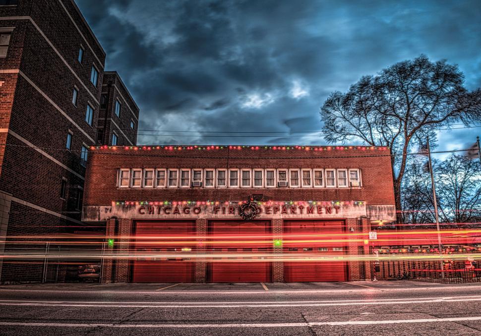 Free Image of Illuminated Building at Night 