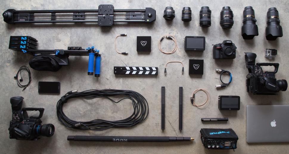 Free Image of Collection of Various Items on a Table 
