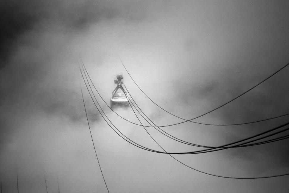 Free Image of Tower in the Fog 