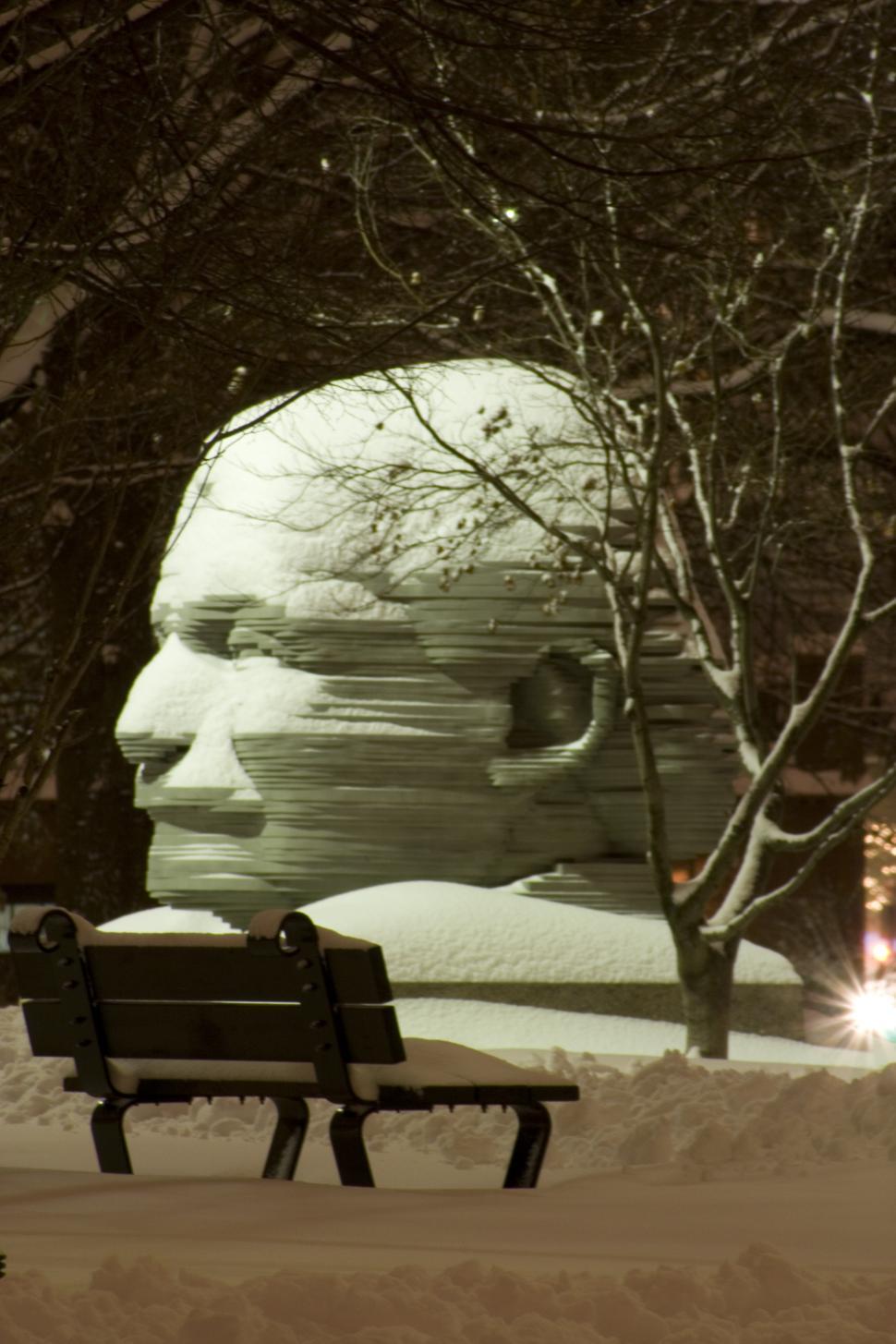 Free Image of Statue of Arthur Fieldler 