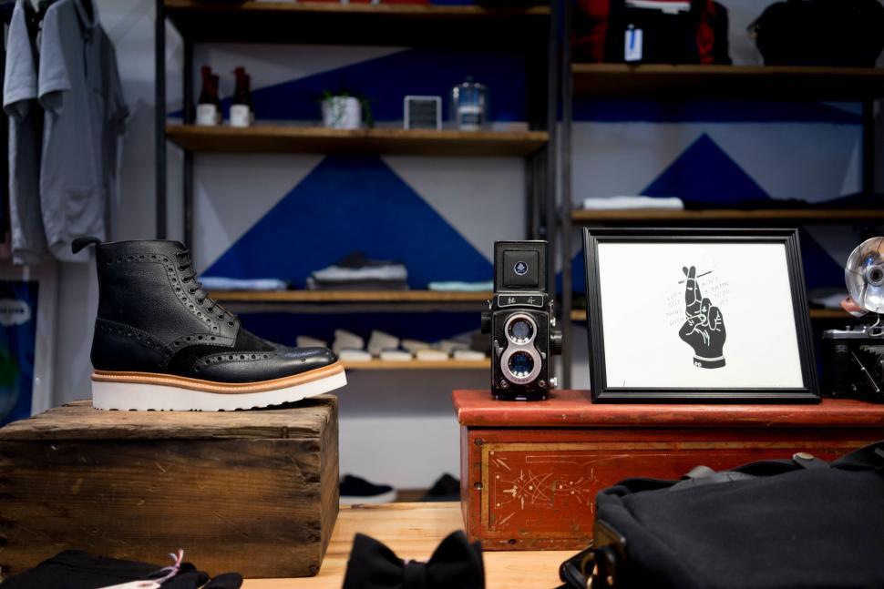 Free Image of Pair of Shoes on Table 