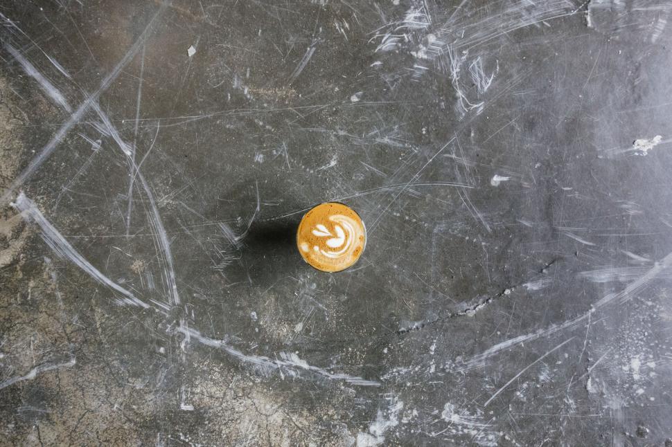 Free Image of Yellow Object on Black Surface 