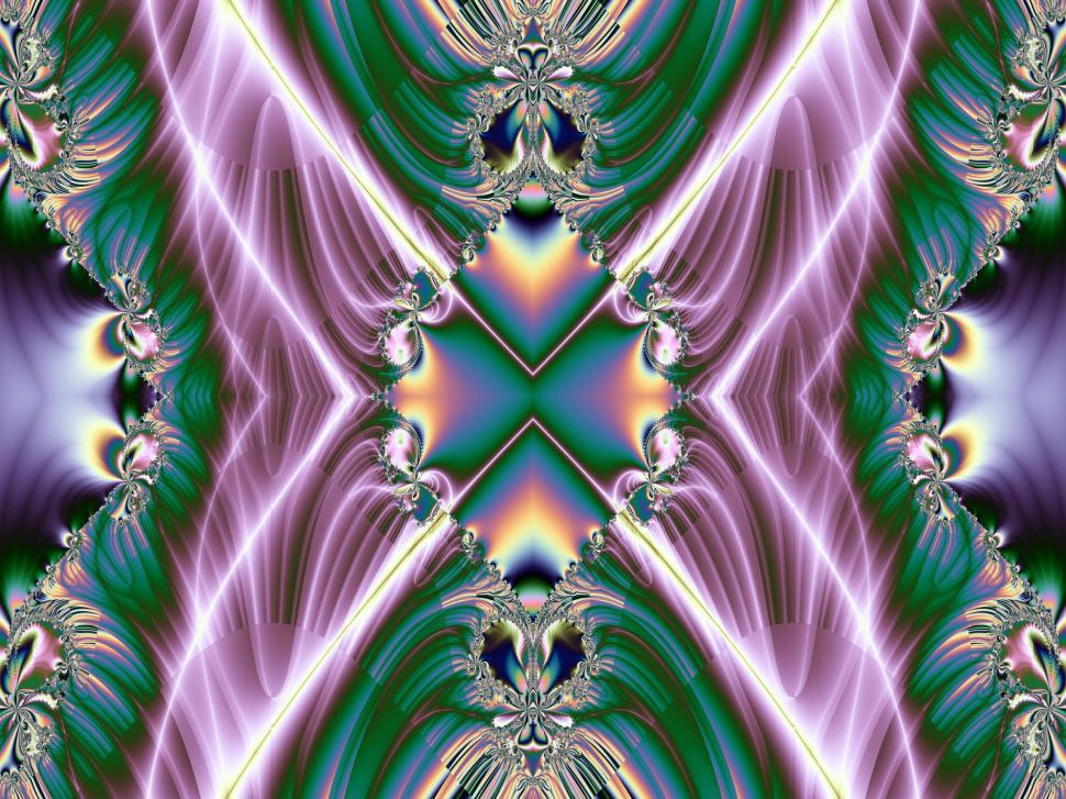 Free Image of Globes fractal  