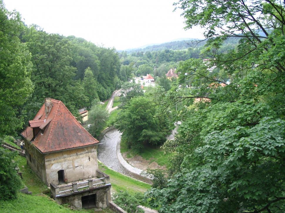 Free Image of Chesky Krumlov Castle View 