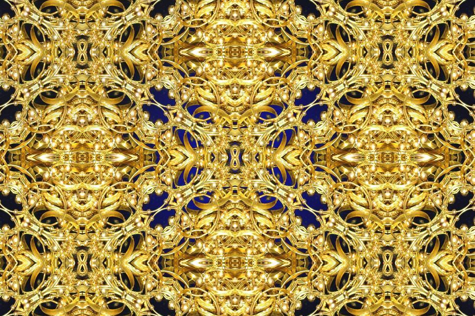 Free Image of Golden Bangles Background  