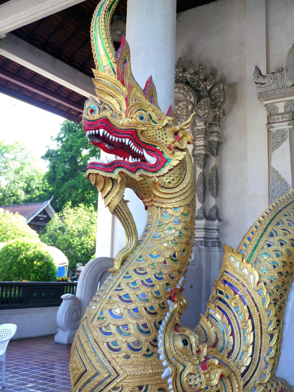 Free Image of Naga - Temple guardian  
