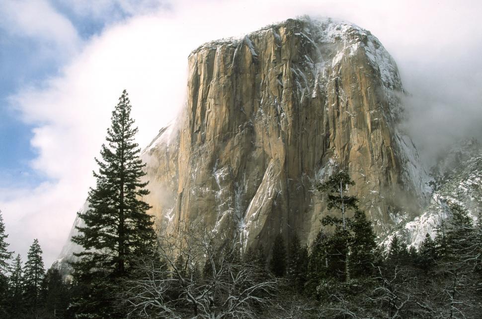 Free Image of El Capitan rock, Yosemite NP 
