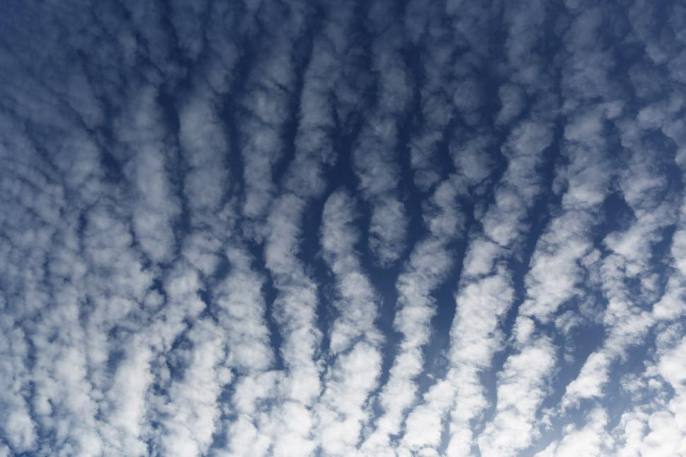Free Image of Sky Filled With White Clouds 