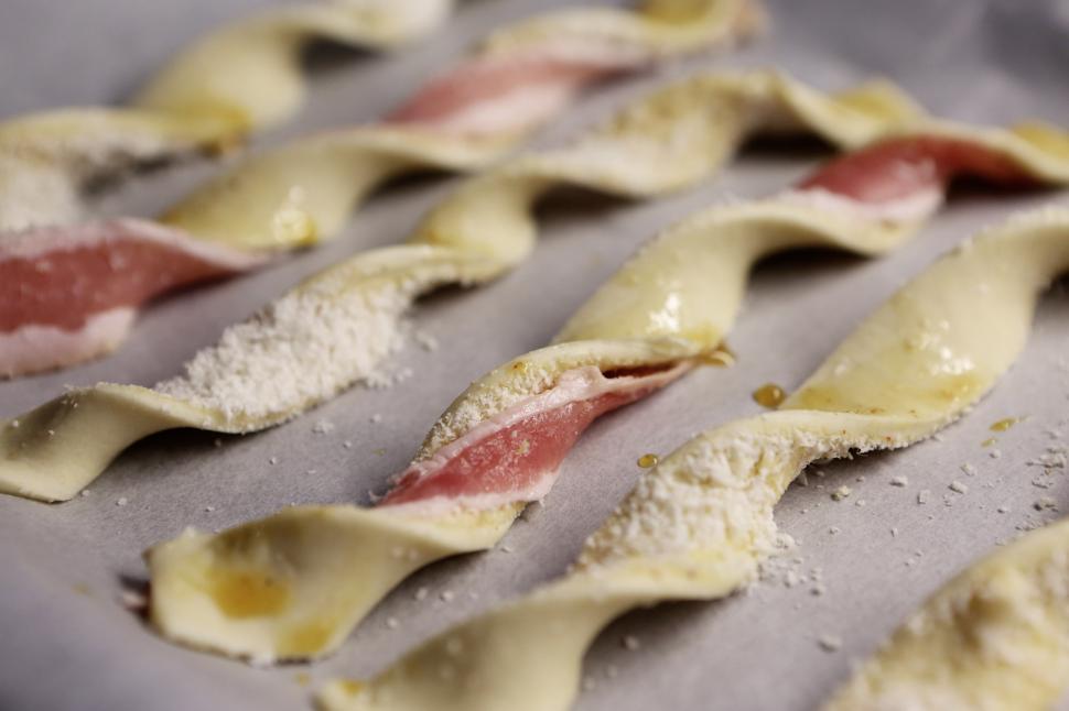 Free Image of Close Up of Food on a Pan 