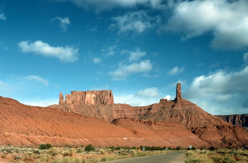 Free Image of Castle Rock, Castleton Tower, The Priest and Nuns 